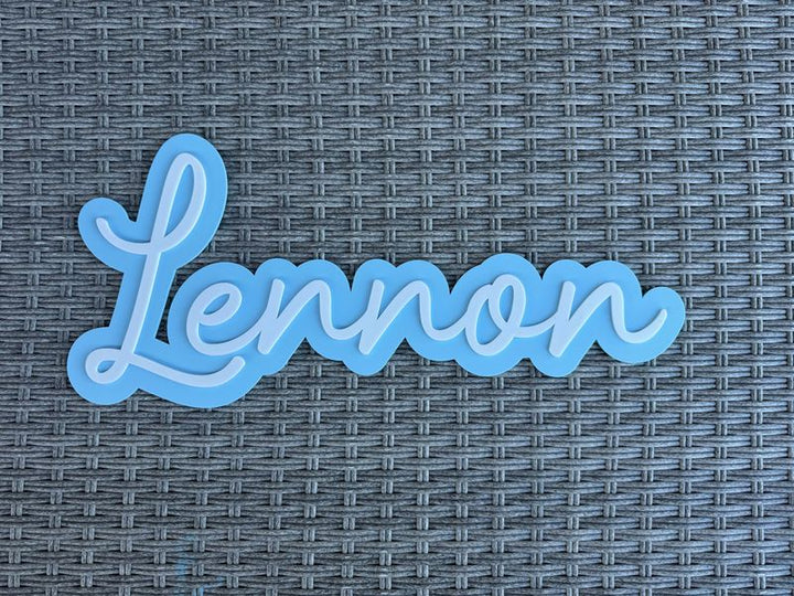 Acrylic 3D Name Signs