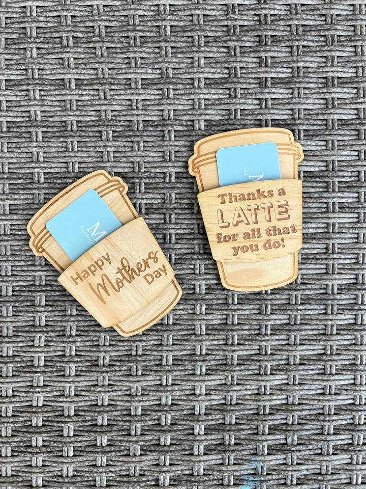 Gift Card Holder - Coffee Cup