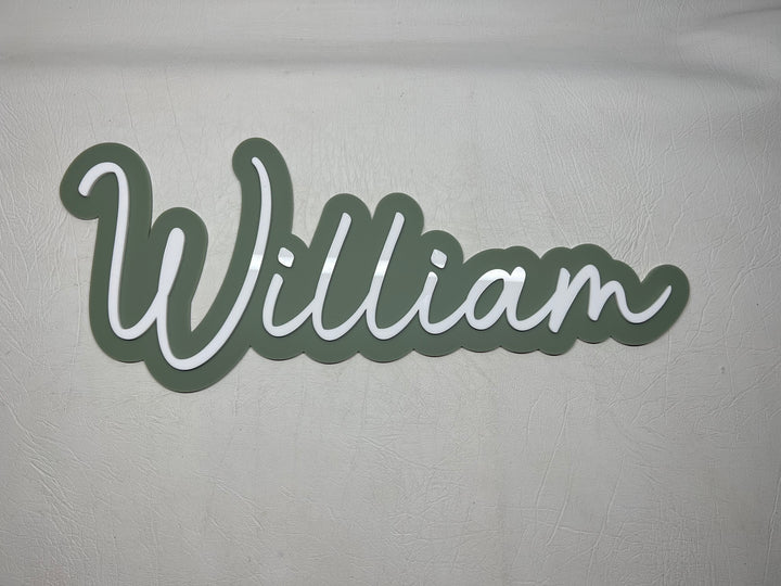 Acrylic 3D Name Signs