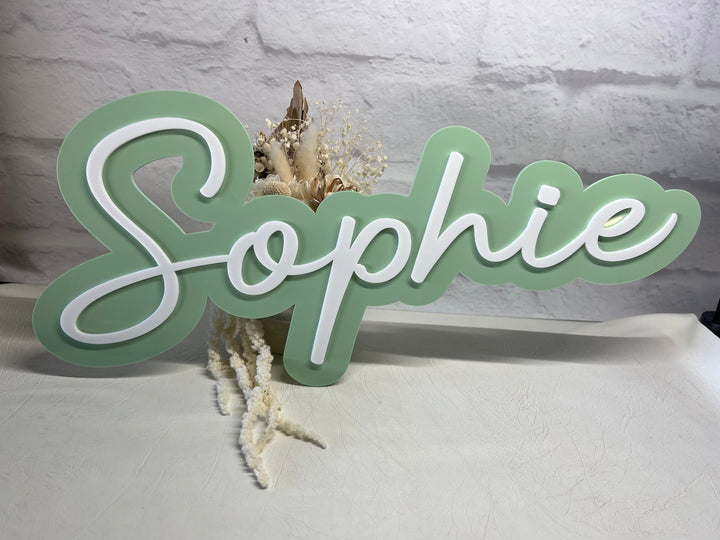 Acrylic 3D Name Signs