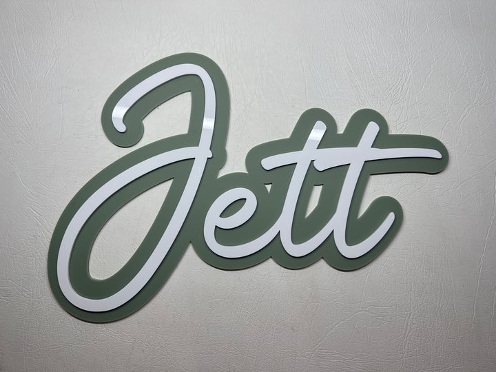 Acrylic 3D Name Signs