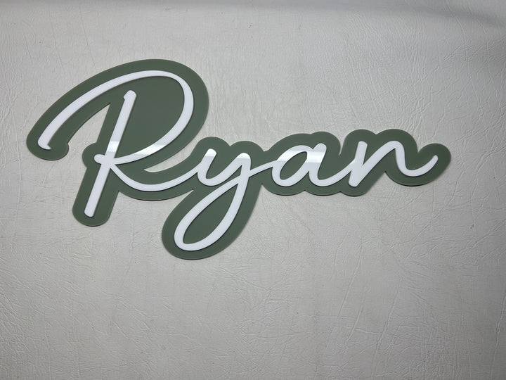 Acrylic 3D Name Signs