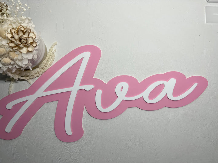 Acrylic 3D Name Signs