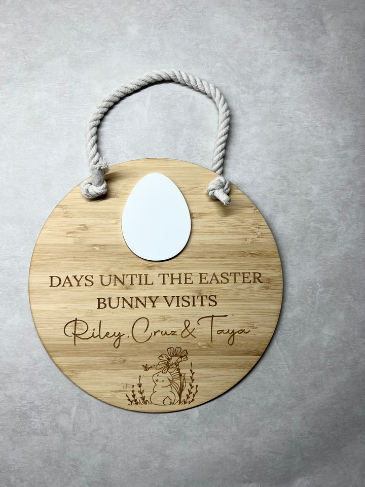 Personalised Easter Countdown