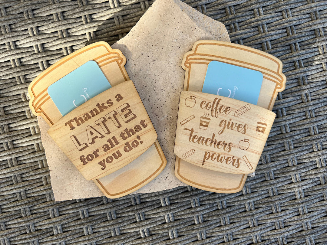 Gift Card Holder - Coffee Cup