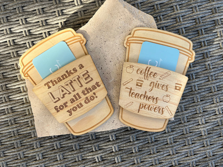 Gift Card Holder - Coffee Cup