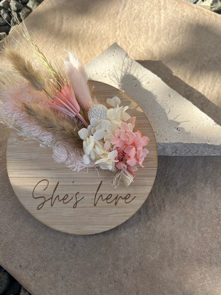 Dried Flower Announcement