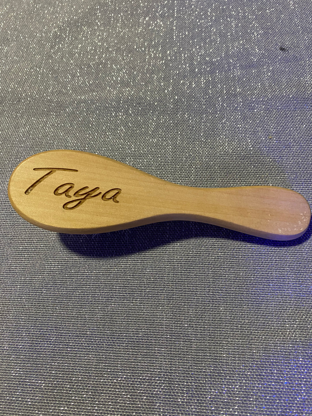 Super Soft Wooden Personalised Baby Brush