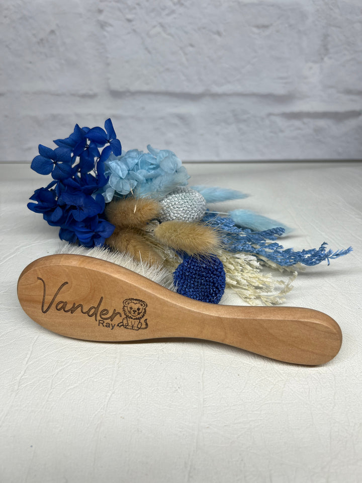 Super Soft Wooden Personalised Baby Brush