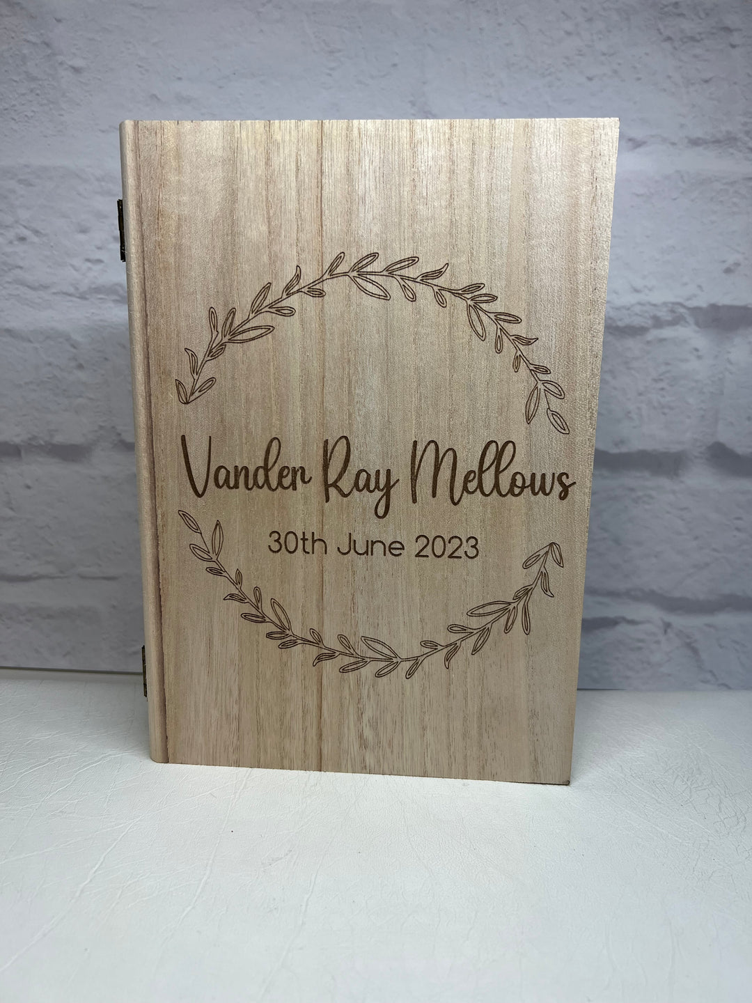Engraved Personalised Keepsake Memory Box
