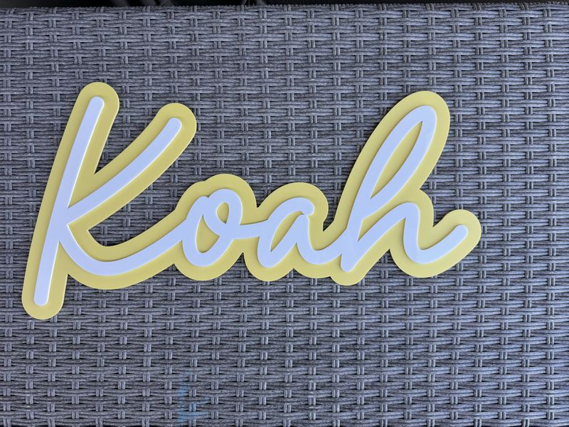 Acrylic 3D Name Signs