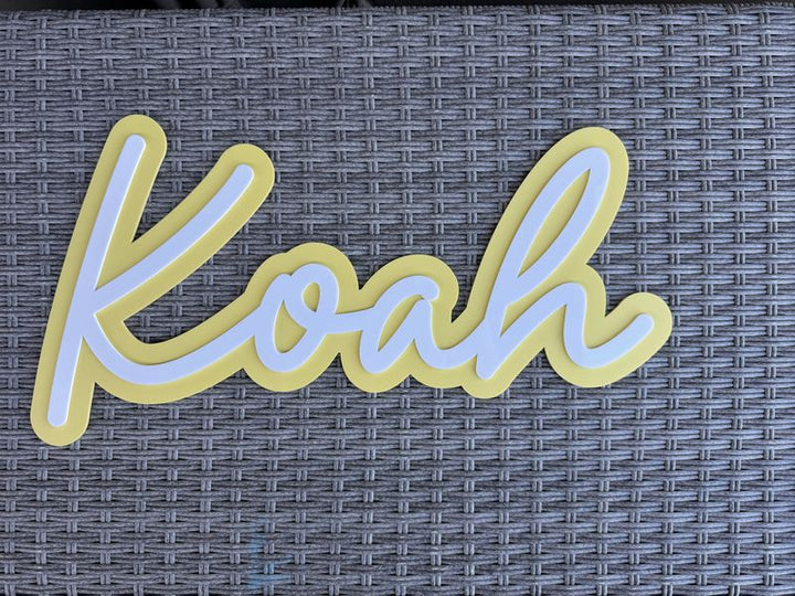 Acrylic 3D Name Signs