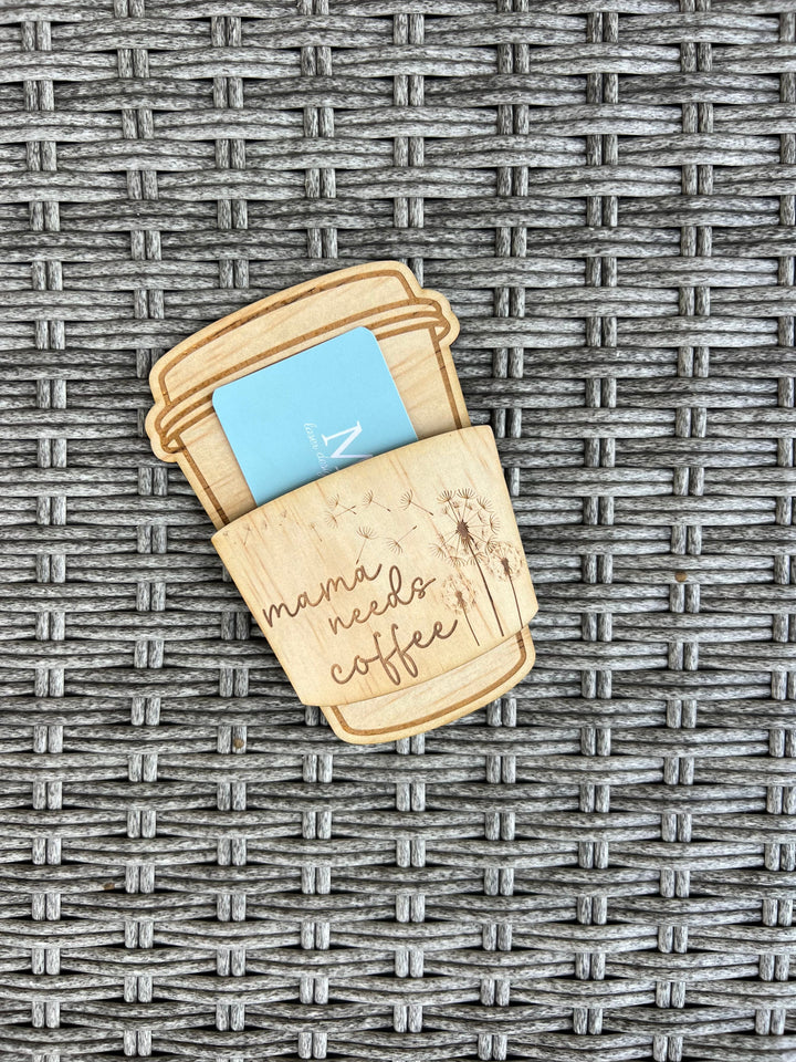 Gift Card Holder - Coffee Cup