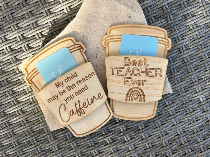 Gift Card Holder - Coffee Cup