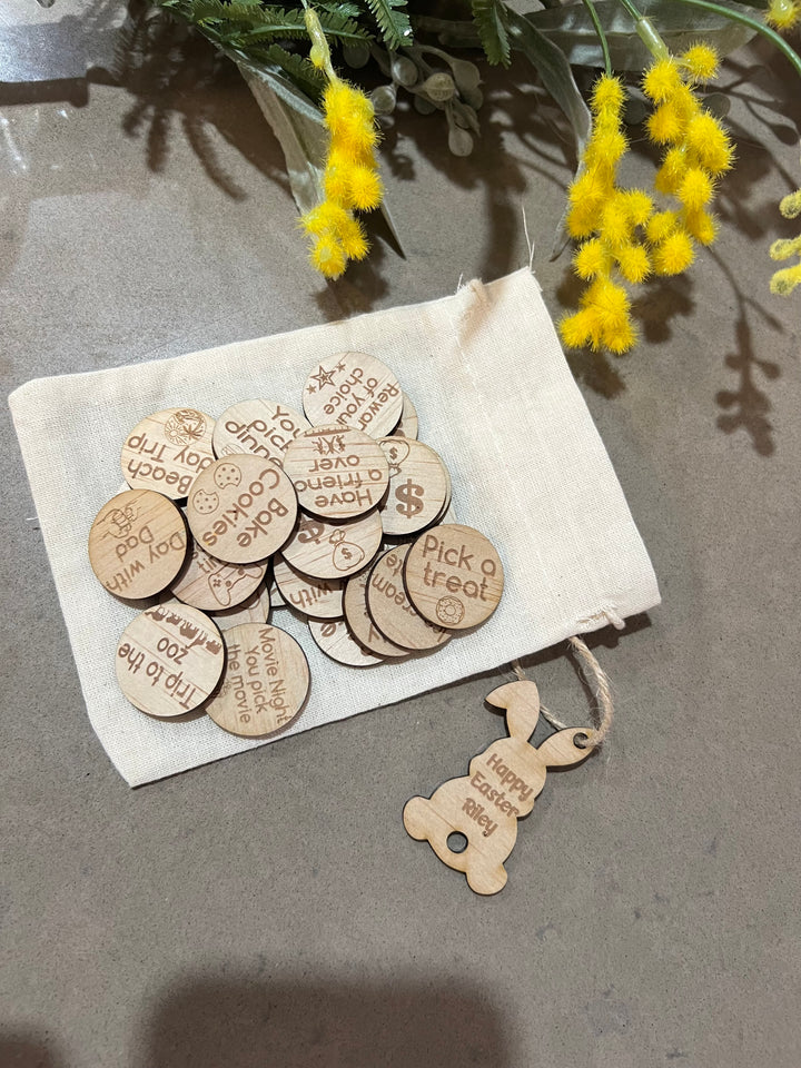 Wooden family activity game