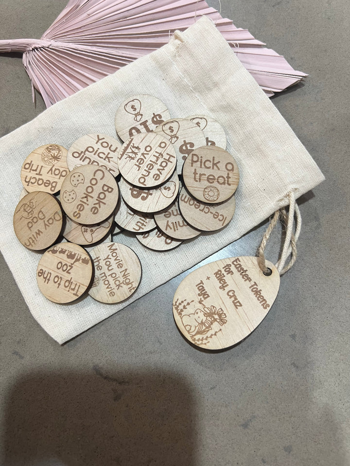 Wooden family activity game