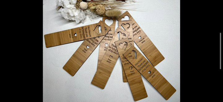 Teacher gift - personalised bookmark