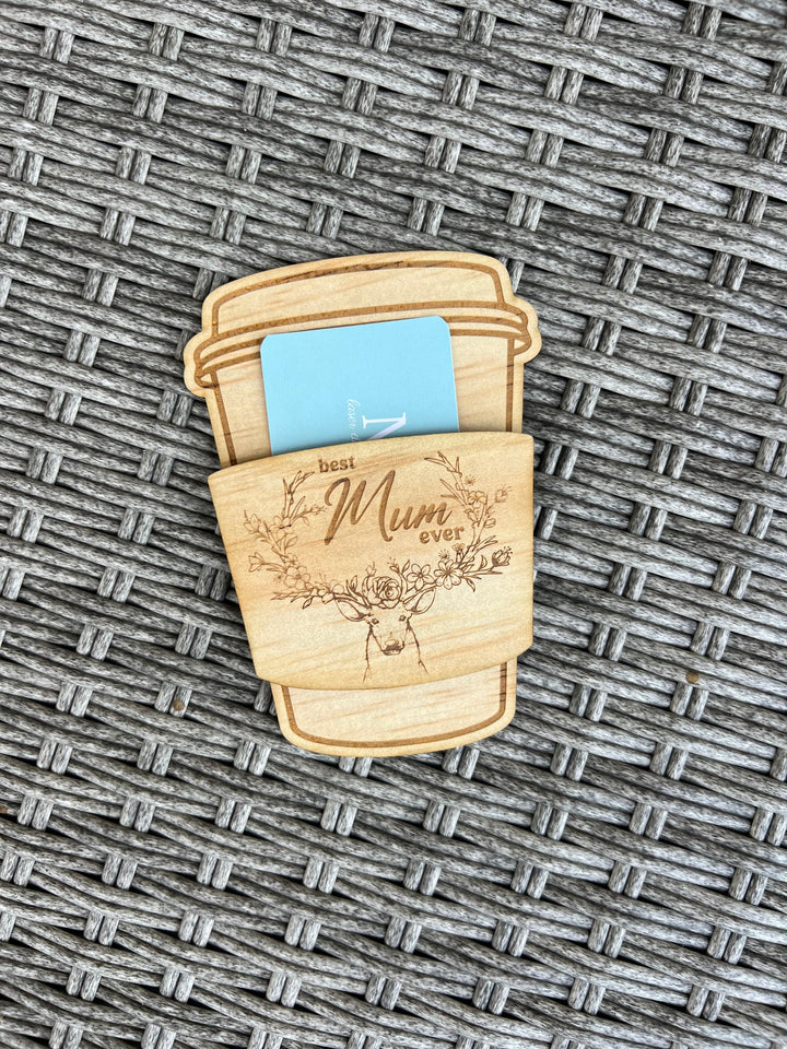 Gift Card Holder - Coffee Cup