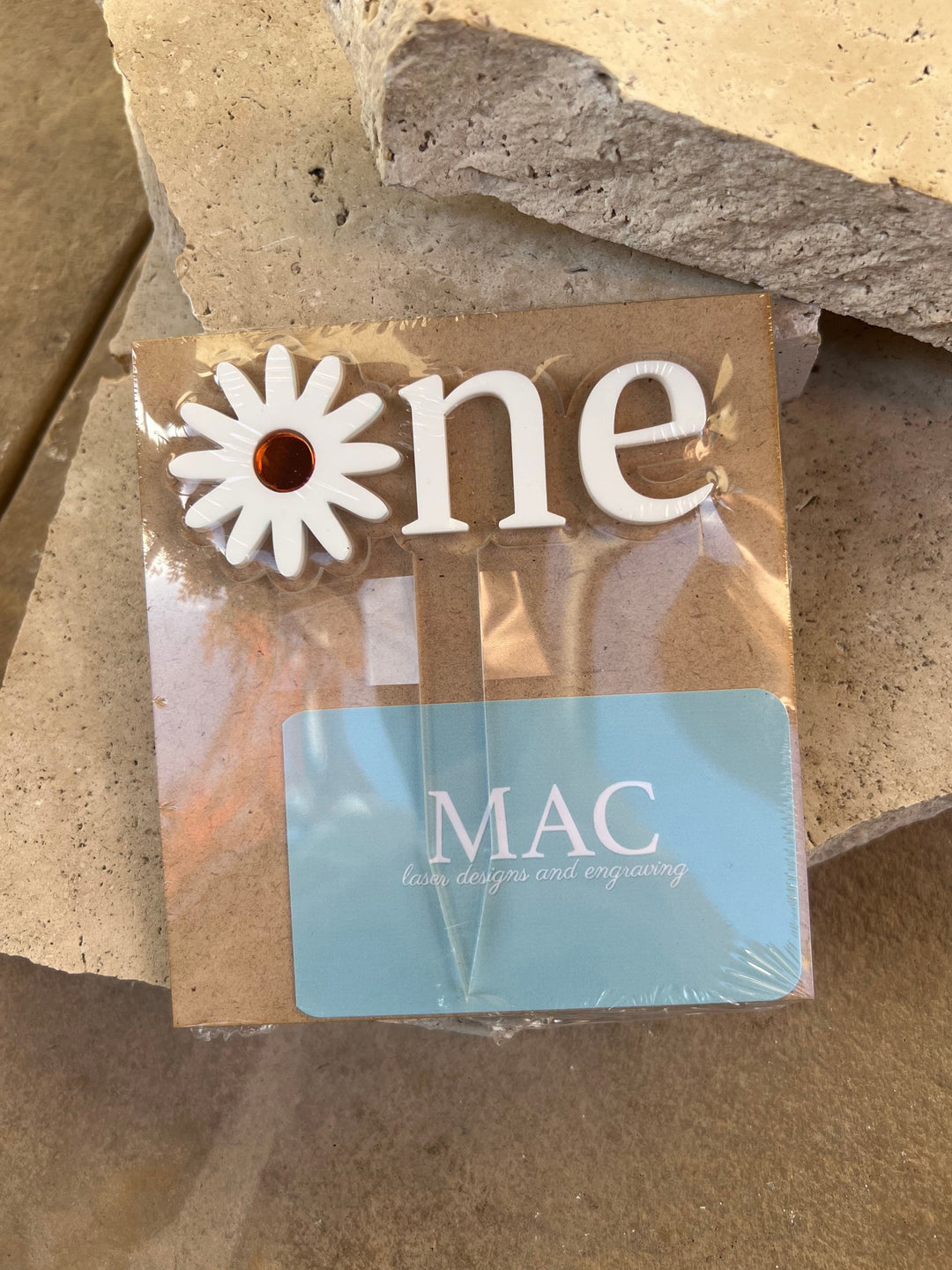 Daisy ONE & TWO Cake Topper