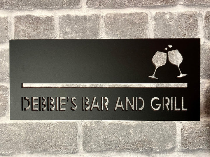 1 colour address sign - rectangle, square, circle option